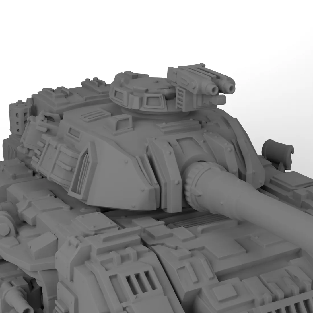 Turret detail
