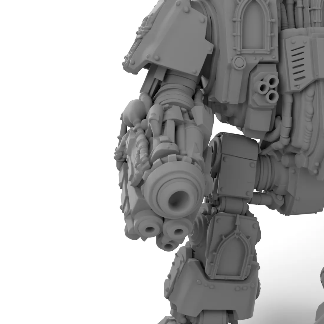 Weapon arm detail