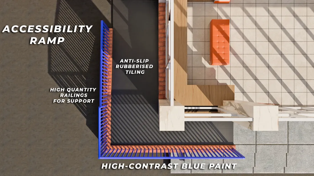 New accessibility ramp