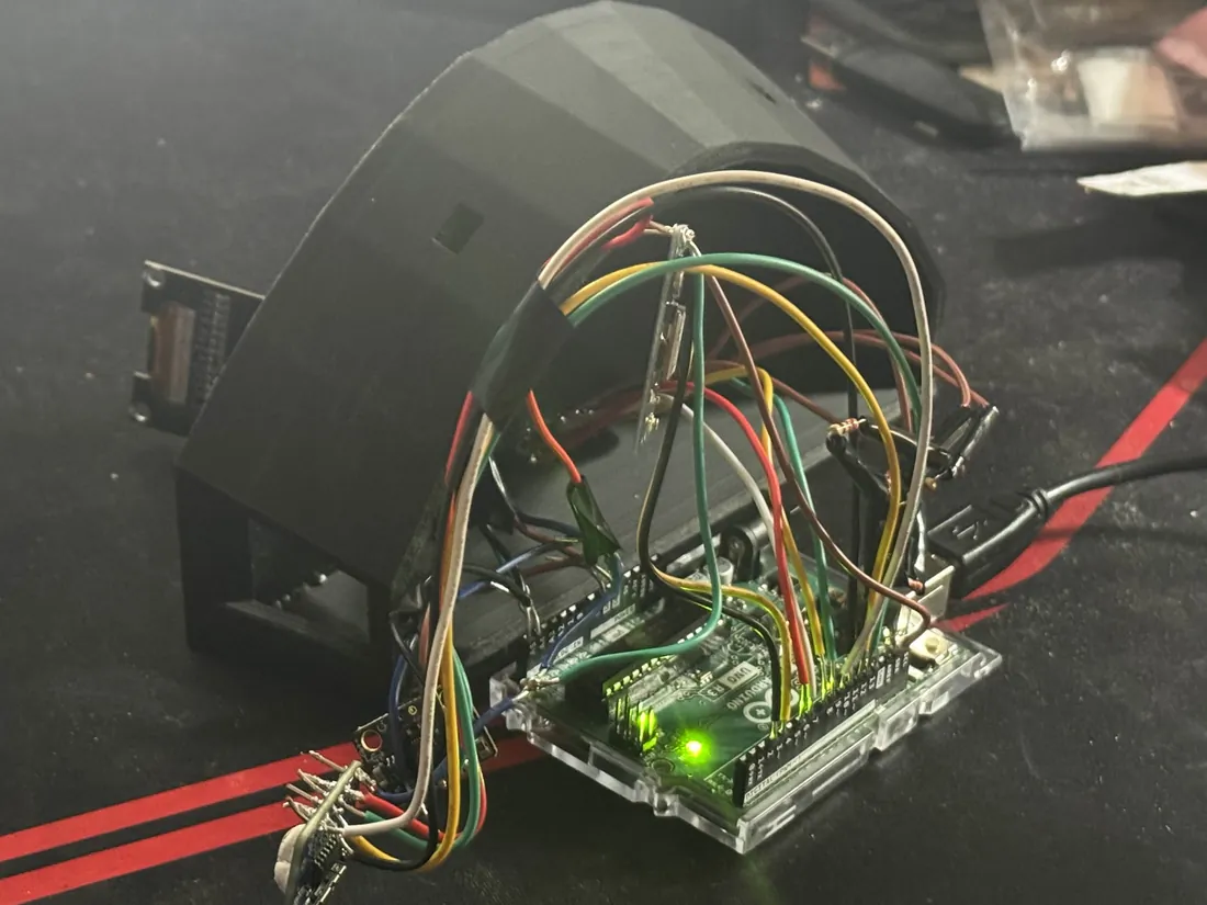 Wiring into the housing